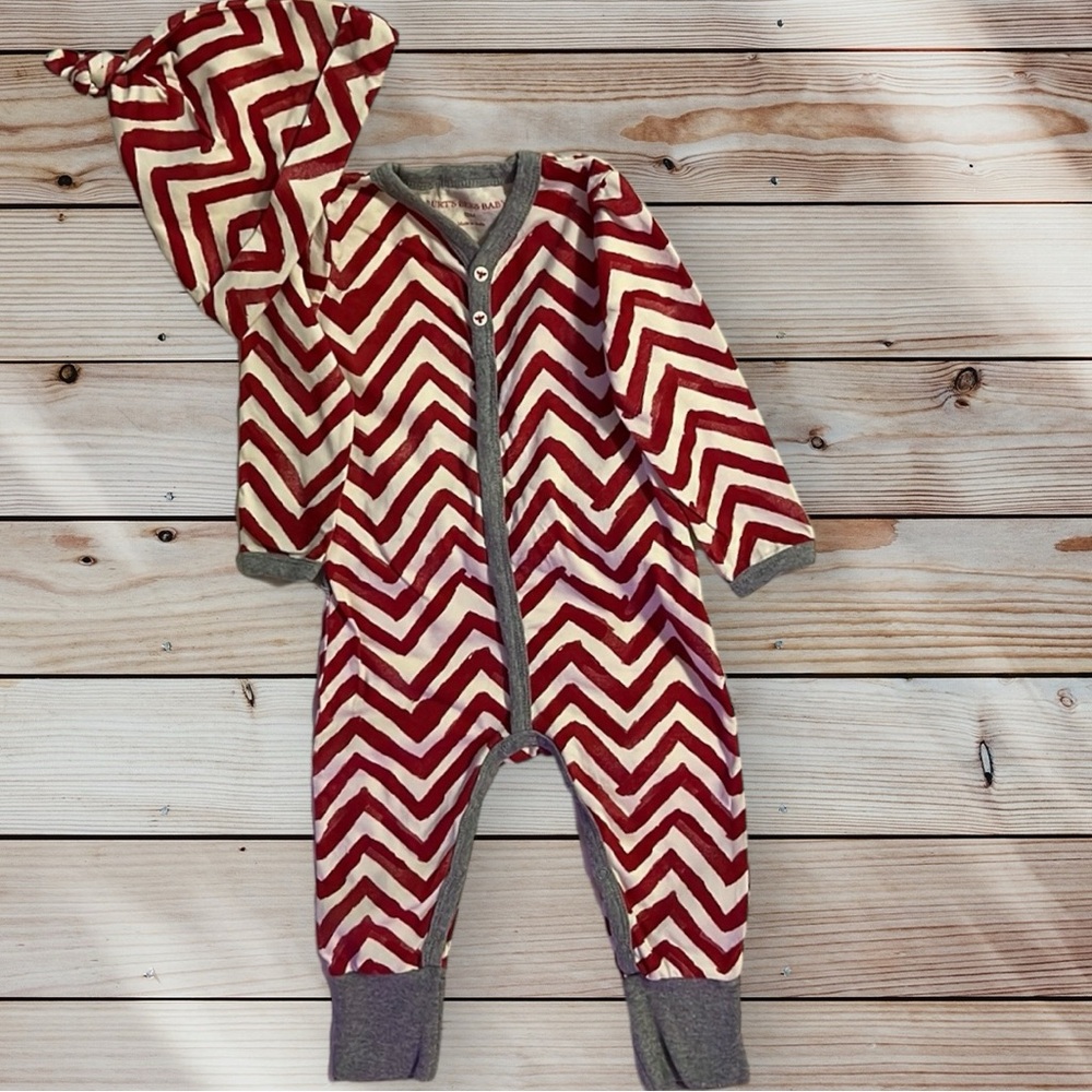 Burt’s Bees Baby Chevron One-Piece